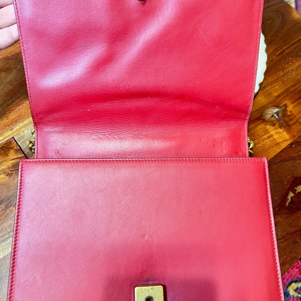 Gucci Red Embellished Shoulder‎ Bag